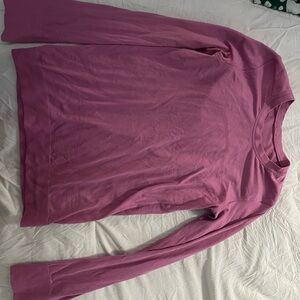 Pink Long Sleeve Top